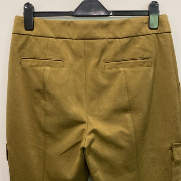 Anthropologie Green Cargo Pants Size 12 - Picture 11 of 16